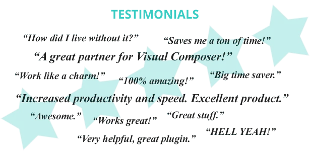 WPBakery Page Builder (Visual Composer) Clipboard