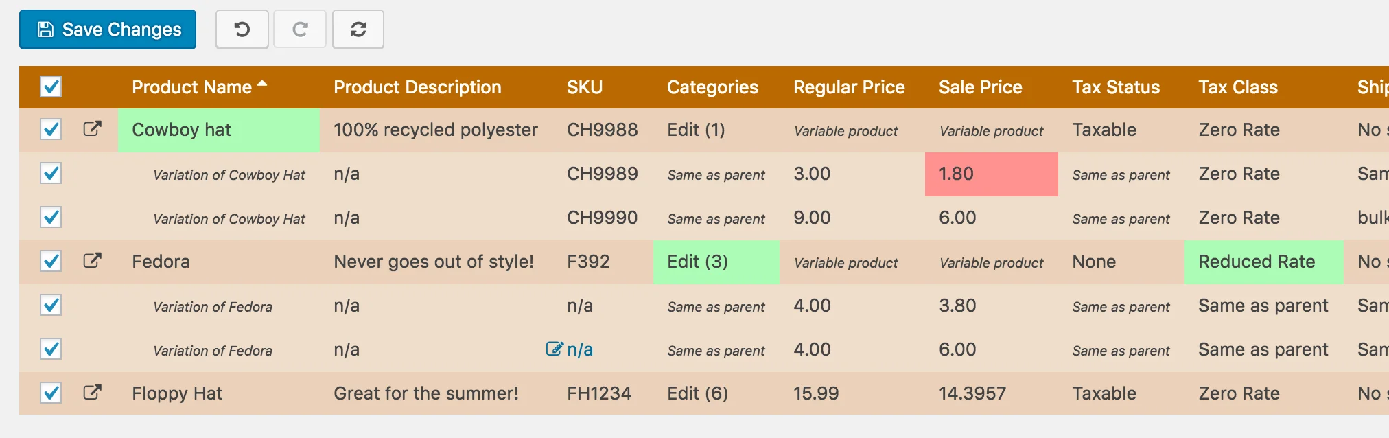PW WooCommerce Bulk Edit Pro v2.330 NULLED - PimWick 2 Xem trước tất cả các thay đổi trước khi lưu