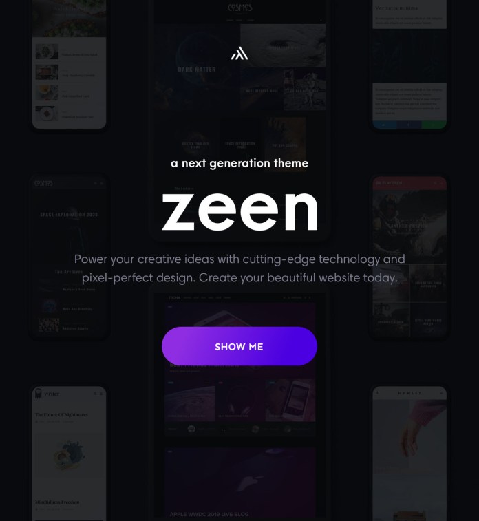 Tạp chí Zeen WordPress Theme Giới thiệu