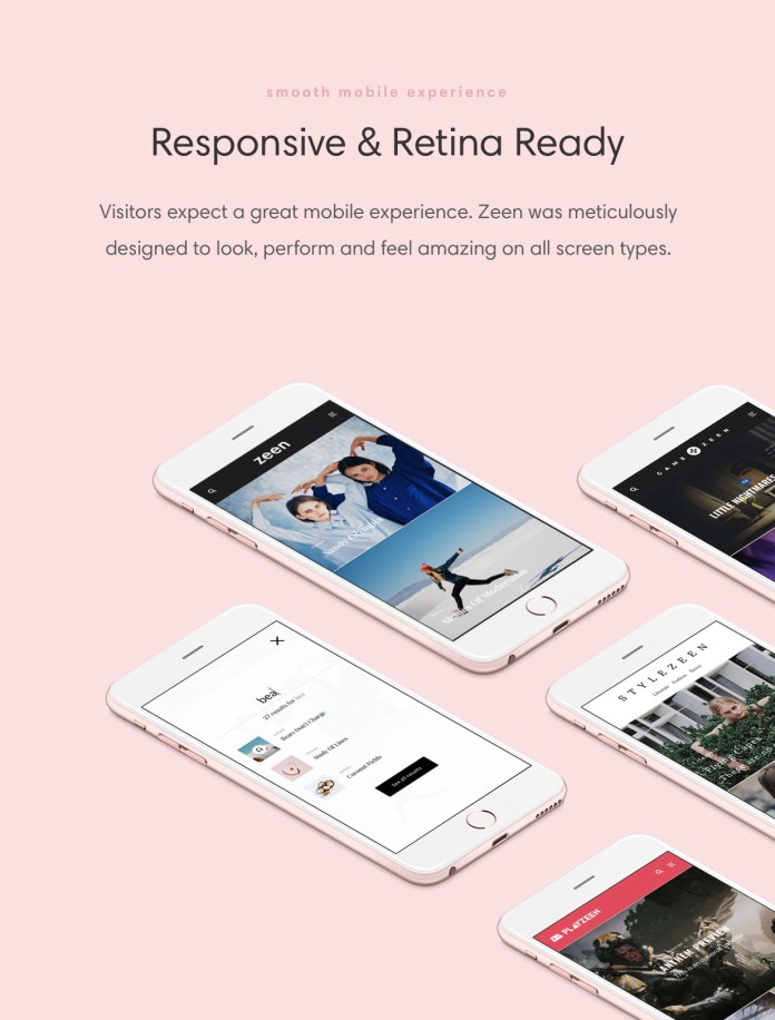 Zeen là một chủ đề WordPress đáp ứng