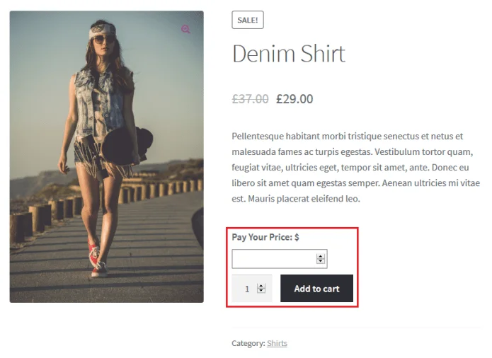 Trả giá của bạn