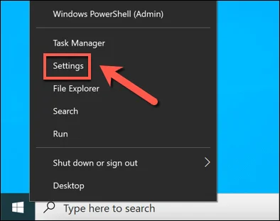 4-Mở-Settings - Bàn trợ giúp Geek Cách phân tích tệp kết xuất bộ nhớ (.dmp) trong Windows 10 hình 4