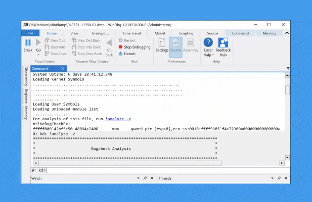 1-Memory-Dump-Featured - Bộ phận trợ giúp Geek Cách phân tích tệp kết xuất bộ nhớ (.dmp) trong Windows 10 hình 1