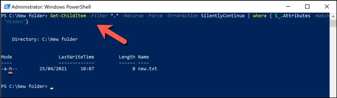 Cách tìm tệp và thư mục ẩn trên Windows 14 Cách tìm tệp và thư mục ẩn trên Windows