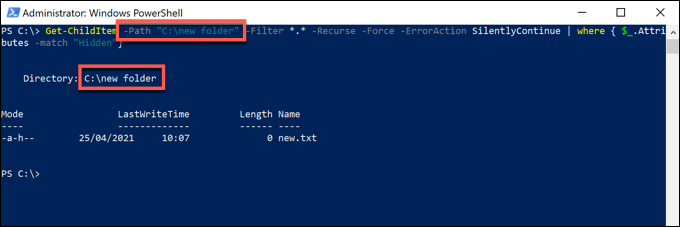 Cách tìm tệp và thư mục ẩn trên Windows 6 Cách tìm tệp và thư mục ẩn trên Windows