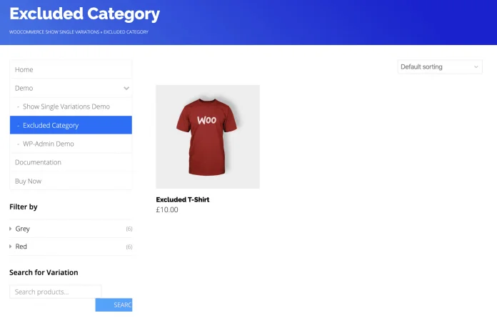 Hiển thị các Biến thể dưới dạng Sản phẩm Đơn lẻ