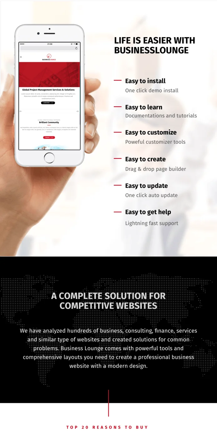 Tải về: Business Lounge | Tư vấn & Tài chính Đa mục đích Theme | Chủ đề hay nhất 5 Phòng chờ Doanh nhân | Tư vấn đa mục đích & Tài chính Theme - 5