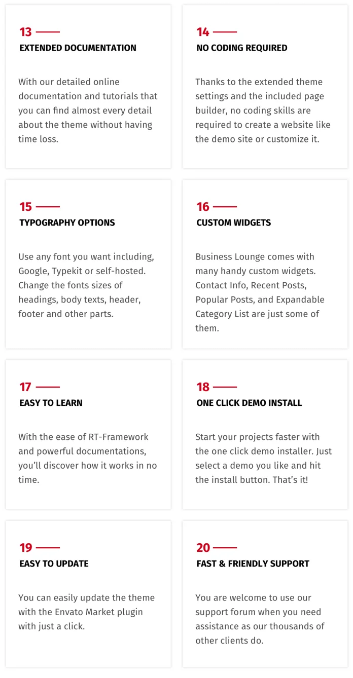 Tải về: Business Lounge | Tư vấn đa mục đích & Tài chính Theme | Chủ đề hay nhất 7 Phòng chờ Doanh nhân | Tư vấn & Tài chính Đa mục đích Theme - 7