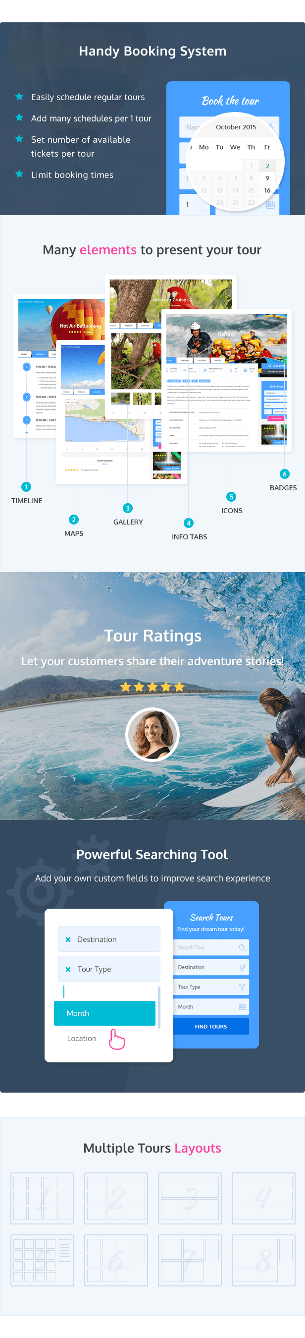 Chuyến tham quan phiêu lưu - WordPress Tour / Du lịch Theme - 3