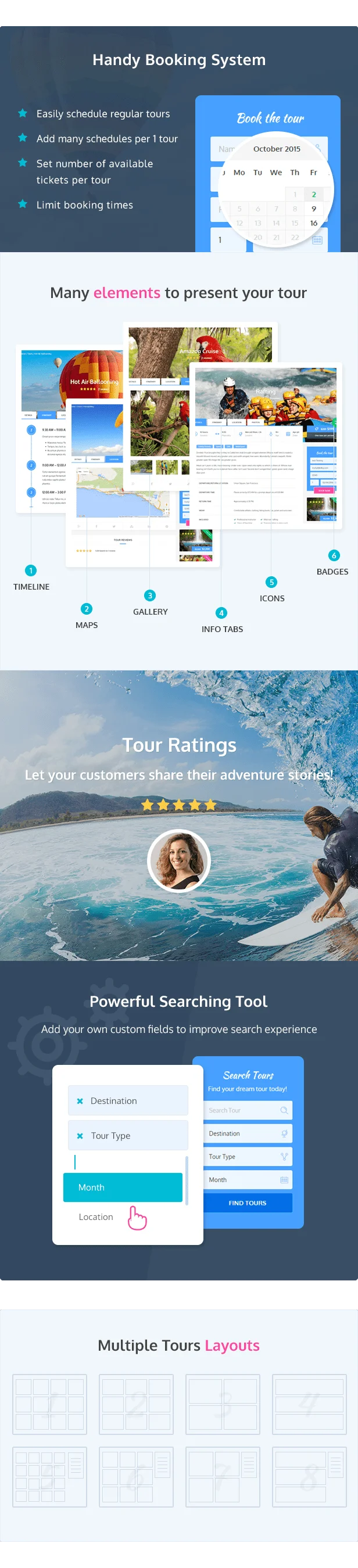 Tải xuống: Adventure Tours - WordPress Tour / Travel Theme | Chủ đề hay nhất 3 Chuyến tham quan phiêu lưu - WordPress Tour / Du lịch Theme - 3