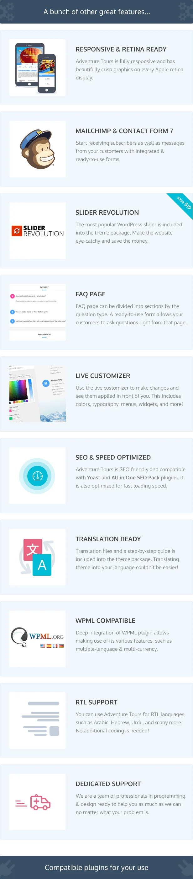Tải xuống: Adventure Tours - WordPress Tour / Travel Theme | Chủ đề hay nhất 4 Chuyến tham quan phiêu lưu - WordPress Tour / Du lịch Theme - 4