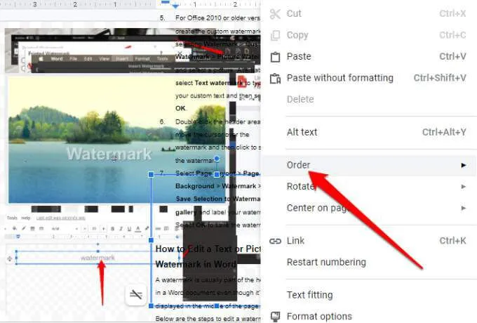 Cách Chèn Hình mờ trong Word và Google Tài liệu 46 Cách Chèn Hình mờ trong Word và Google Tài liệu
