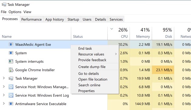 Cách giảm mức sử dụng CPU trên Windows 10 4 Cách giảm mức sử dụng CPU trên Windows 10
