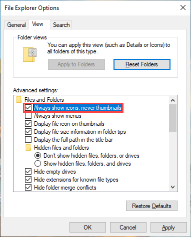 Windows Explorer không phản hồi hoặc ngừng hoạt động? 13 cách sửa chữa 12 Windows Explorer không phản hồi hoặc ngừng hoạt động? 13 cách sửa chữa