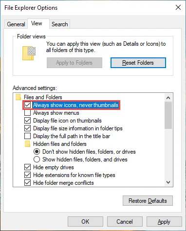 Windows Explorer không phản hồi hoặc ngừng hoạt động? 13 cách sửa chữa 12 Windows Explorer không phản hồi hoặc ngừng hoạt động? 13 cách sửa chữa