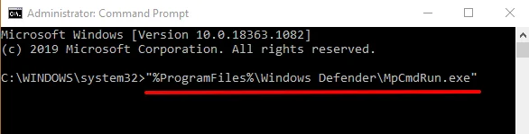 Mpcmdrun.exe là gì và cách sử dụng nó 4 Mpcmdrun.exe là gì và cách sử dụng nó