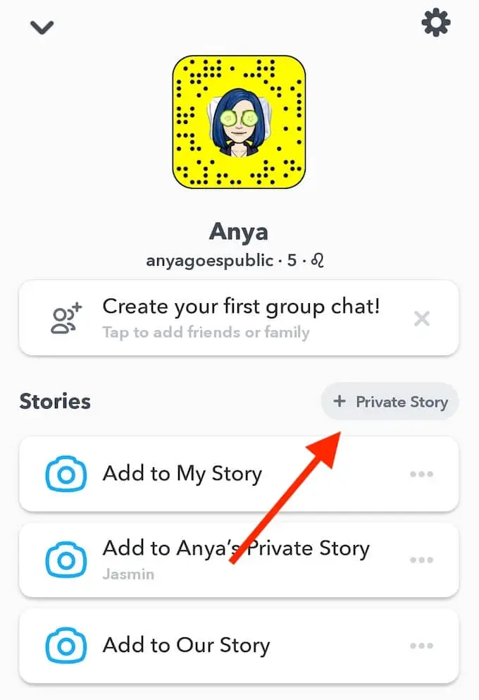 Cách tạo một câu chuyện riêng tư trên Snapchat 10 Cách tạo một câu chuyện riêng tư trên Snapchat