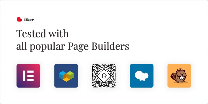 Tải xuống: Liker - WordPress Xếp hạng Plugin 8 Đã thử nghiệm với tất cả các Trình tạo trang phổ biến