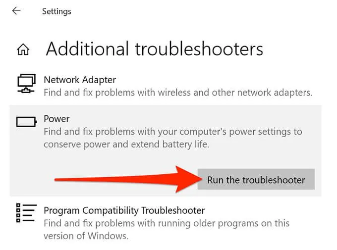 Cách khắc phục PC chạy Windows 10 không ngủ 34 Cách khắc phục PC chạy Windows 10 không ngủ