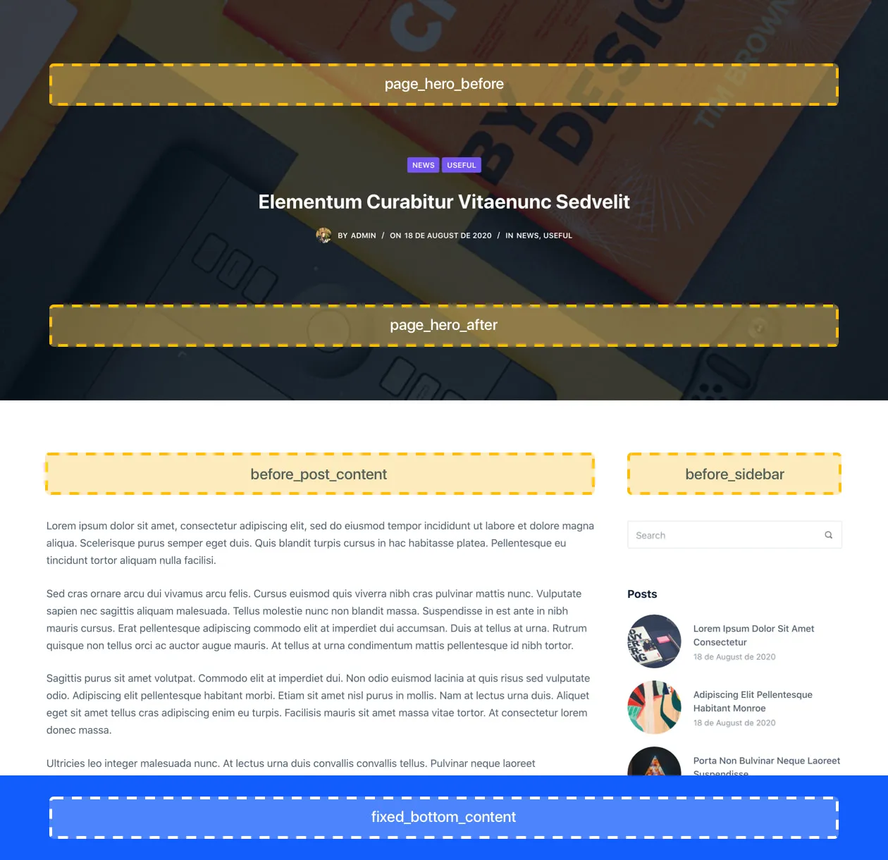 Content Blocks (Hooks) 2