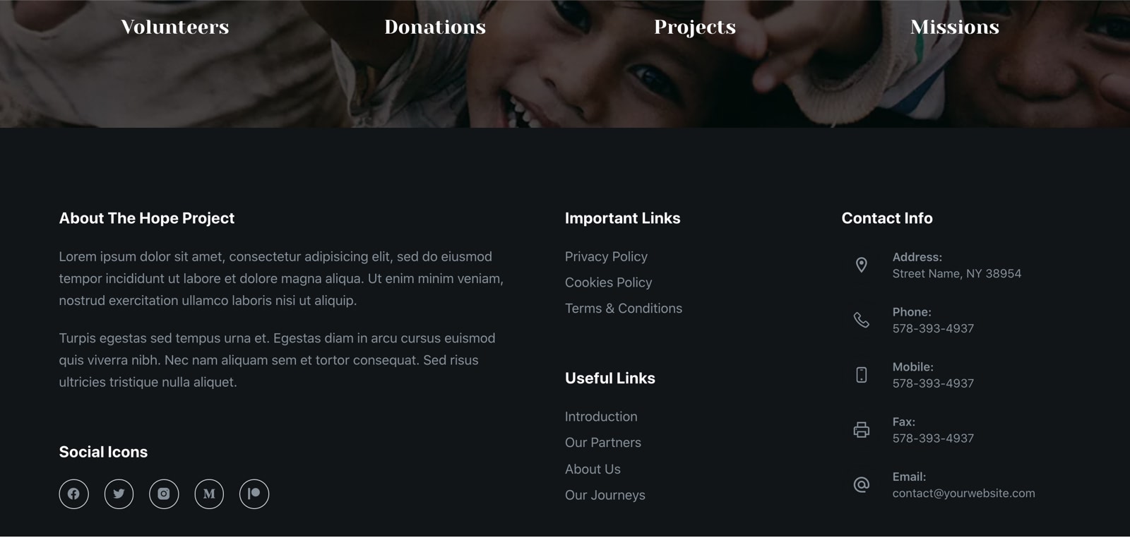 Footer Builder