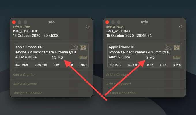 HEIC vs JPG: Sự khác biệt là gì