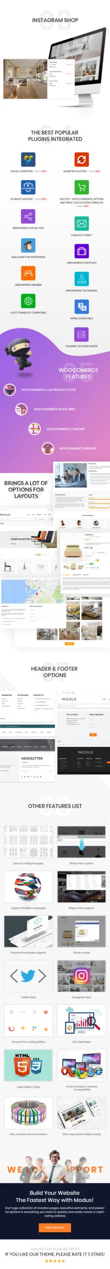Modus - Modern Furniture WooCommerce Theme 3