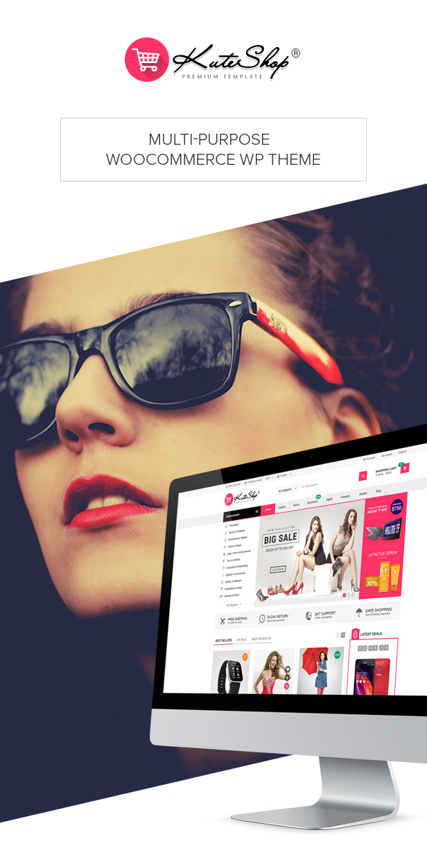 KuteShop - Thời trang, Điện tử & Thị trường Elementor WooCommerce Theme (Hỗ trợ RTL) - 8