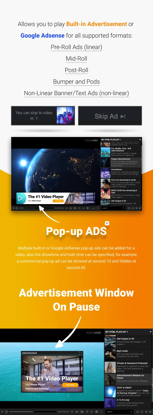 Download: Ultimate Video Player WordPress Plugin 8 Ultimate Video Player WordPress Plugin - 8