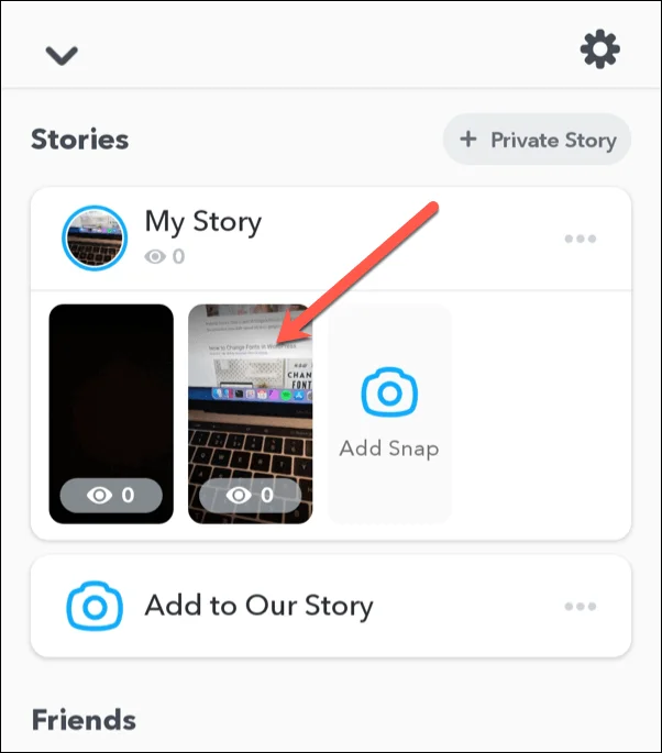 Cách lưu video Snapchat 14 Cách lưu video Snapchat