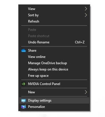 Cách khắc phục các vấn đề về kích thước và độ phân giải màn hình Windows 10 2 Cách khắc phục các vấn đề về kích thước và độ phân giải màn hình Windows 10