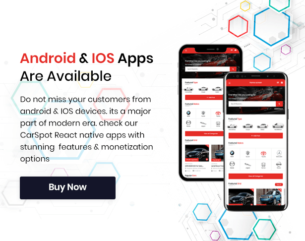 đại lý ô tô ứng dụng android và ios