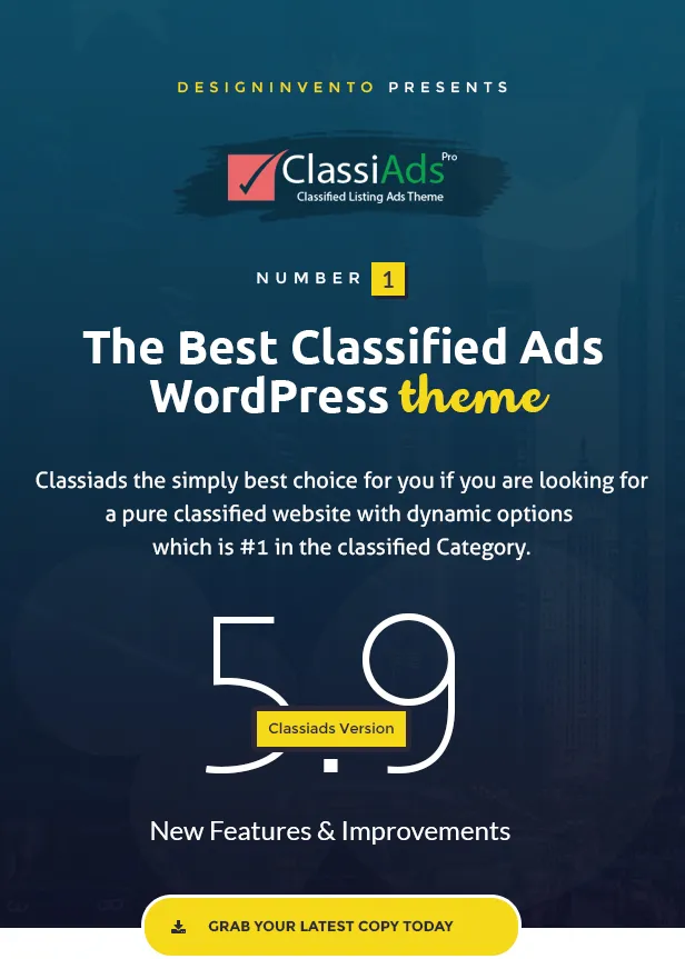 Tải xuống: Classiads - rao vặt WordPress Theme | Chủ đề hay nhất 4 Phiên bản Classiads