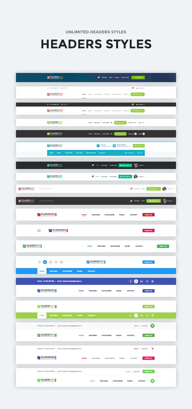 Tải xuống: Classiads - rao vặt WordPress Theme | Chủ đề hay nhất 25 WordPress được phân loại Theme
