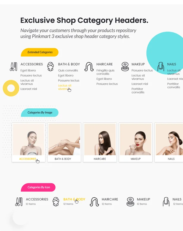 Pinkmart - WooCommerce WordPress Theme - shop header
