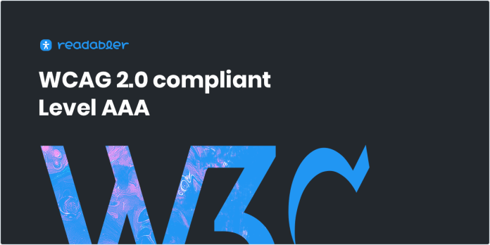 Tuân thủ WCAG 2.0 (Mức AAA)