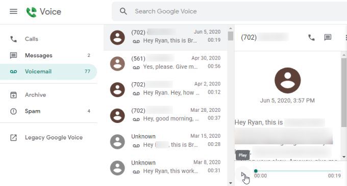 Cách thiết lập thư thoại trên Google Voice 20 Cách thiết lập thư thoại trên Google Voice