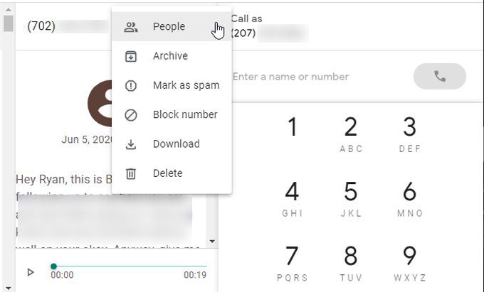 Cách thiết lập thư thoại trên Google Voice 22 Cách thiết lập thư thoại trên Google Voice