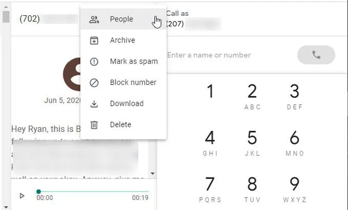 Cách thiết lập thư thoại trên Google Voice 22 Cách thiết lập thư thoại trên Google Voice
