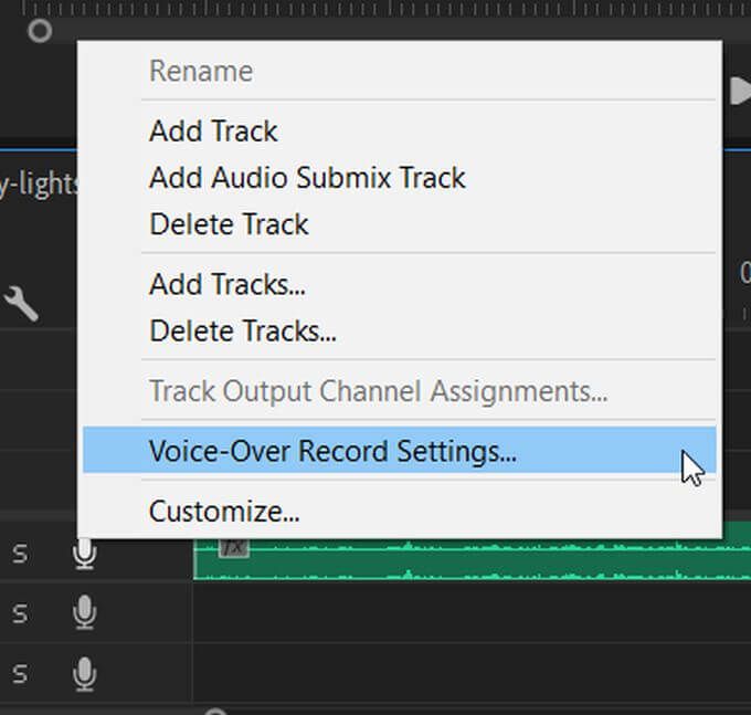 Cách thêm lồng tiếng vào video trong Adobe Premiere 10 Cách thêm lồng tiếng vào video trong Adobe Premiere
