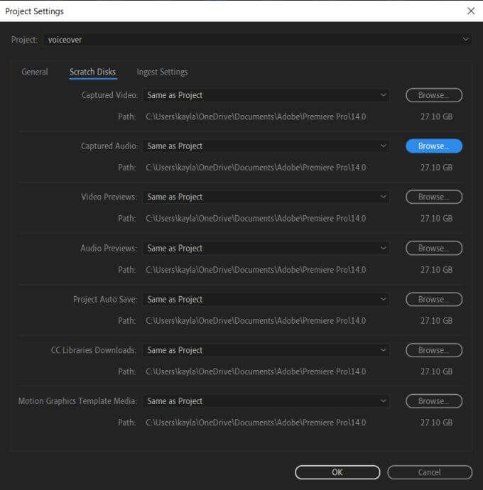 Cách thêm lồng tiếng vào video trong Adobe Premiere 16 Cách thêm lồng tiếng vào video trong Adobe Premiere