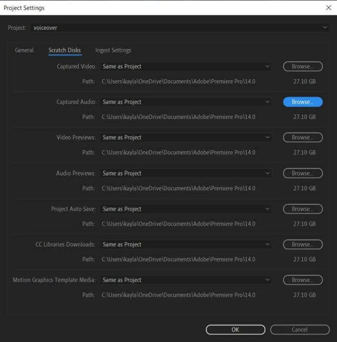 Cách thêm lồng tiếng vào video trong Adobe Premiere 16 Cách thêm lồng tiếng vào video trong Adobe Premiere