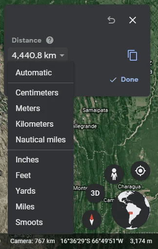 Cách đo khoảng cách trên Google Earth 14 Cách đo khoảng cách trên Google Earth