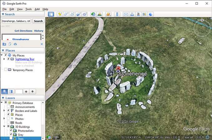 Cách đo khoảng cách trên Google Earth 2 Cách đo khoảng cách trên Google Earth