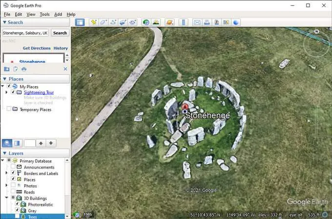Cách đo khoảng cách trên Google Earth 2 Cách đo khoảng cách trên Google Earth