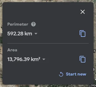Cách đo khoảng cách trên Google Earth 18 Cách đo khoảng cách trên Google Earth