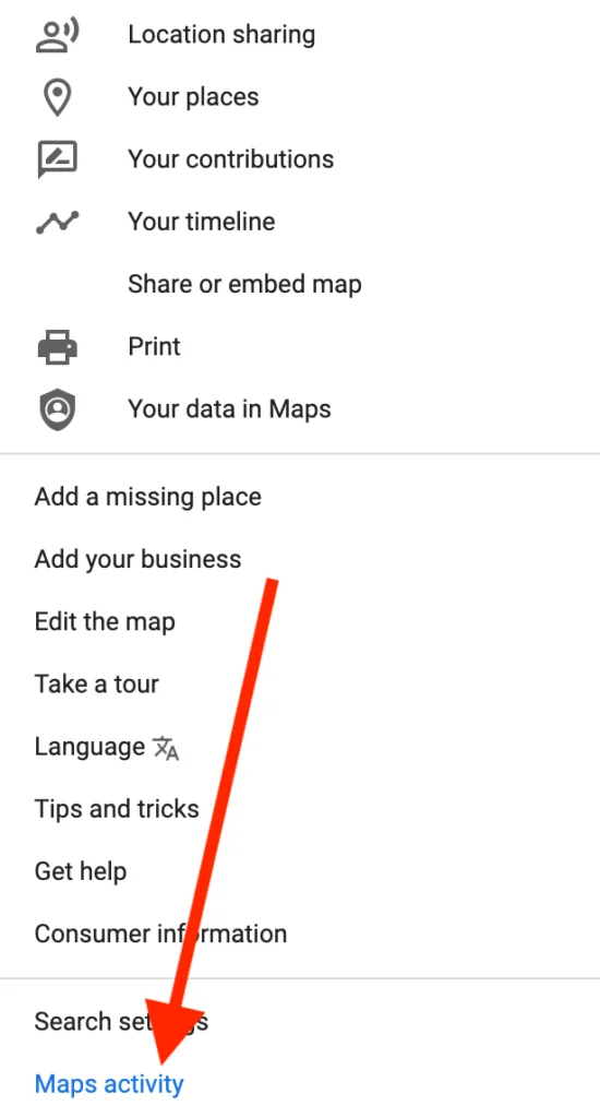 Cách xem Lịch sử tìm kiếm trên Google Maps của bạn 8 Cách xem Lịch sử tìm kiếm trên Google Maps của bạn