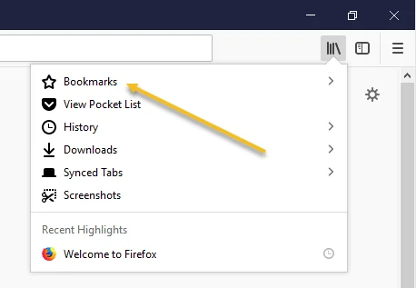 Chuyển Dấu trang từ Firefox sang Chrome 2 Chuyển Dấu trang từ Firefox sang Chrome