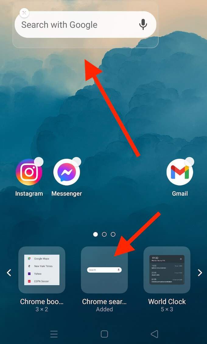 Thiếu tiện ích thanh tìm kiếm của Google? Cách khôi phục nó trên Android 10 Thiếu tiện ích thanh tìm kiếm của Google? Cách khôi phục nó trên Android