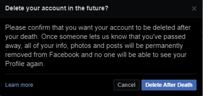 Cách thiết lập tưởng niệm Facebook Settings 12 Cách thiết lập tưởng niệm Facebook Settings